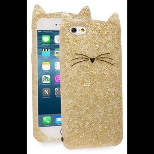 ♠️ KATE SPADE ♠️ iPhone 6/6s Glitter Kitty Case